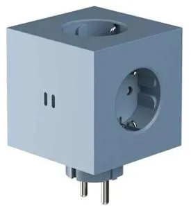 Avolt Square 2 Stikdåse Shark Blue